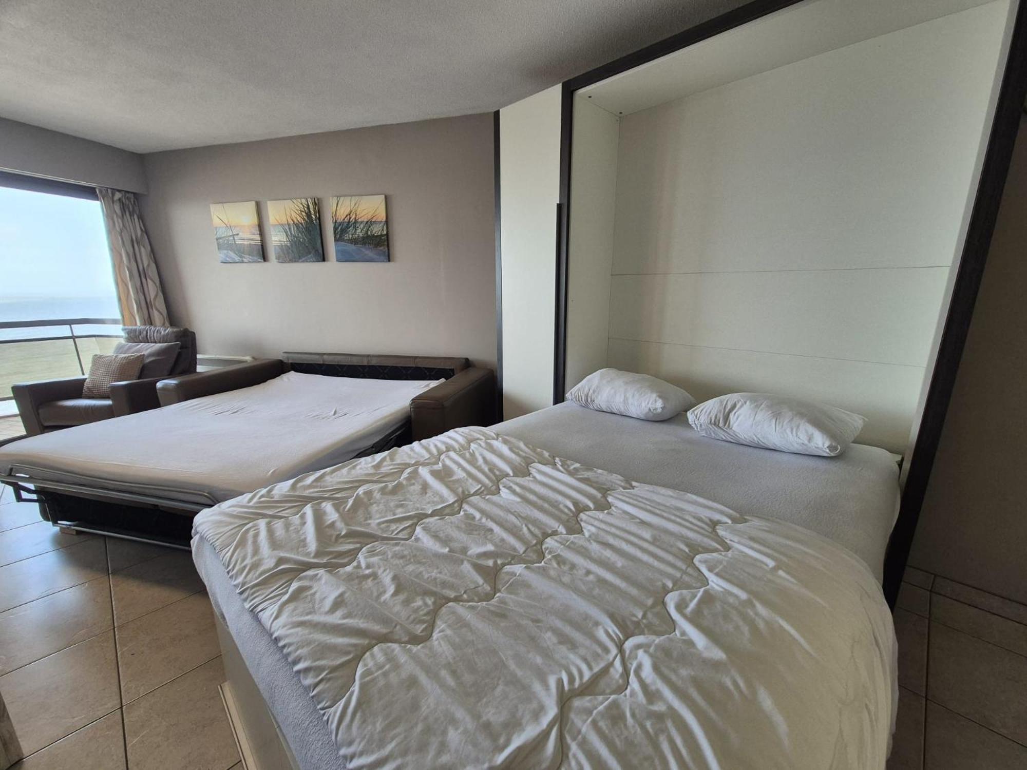 Large Beachstudio Seaview Blankenberge Near Brugge מראה חיצוני תמונה
